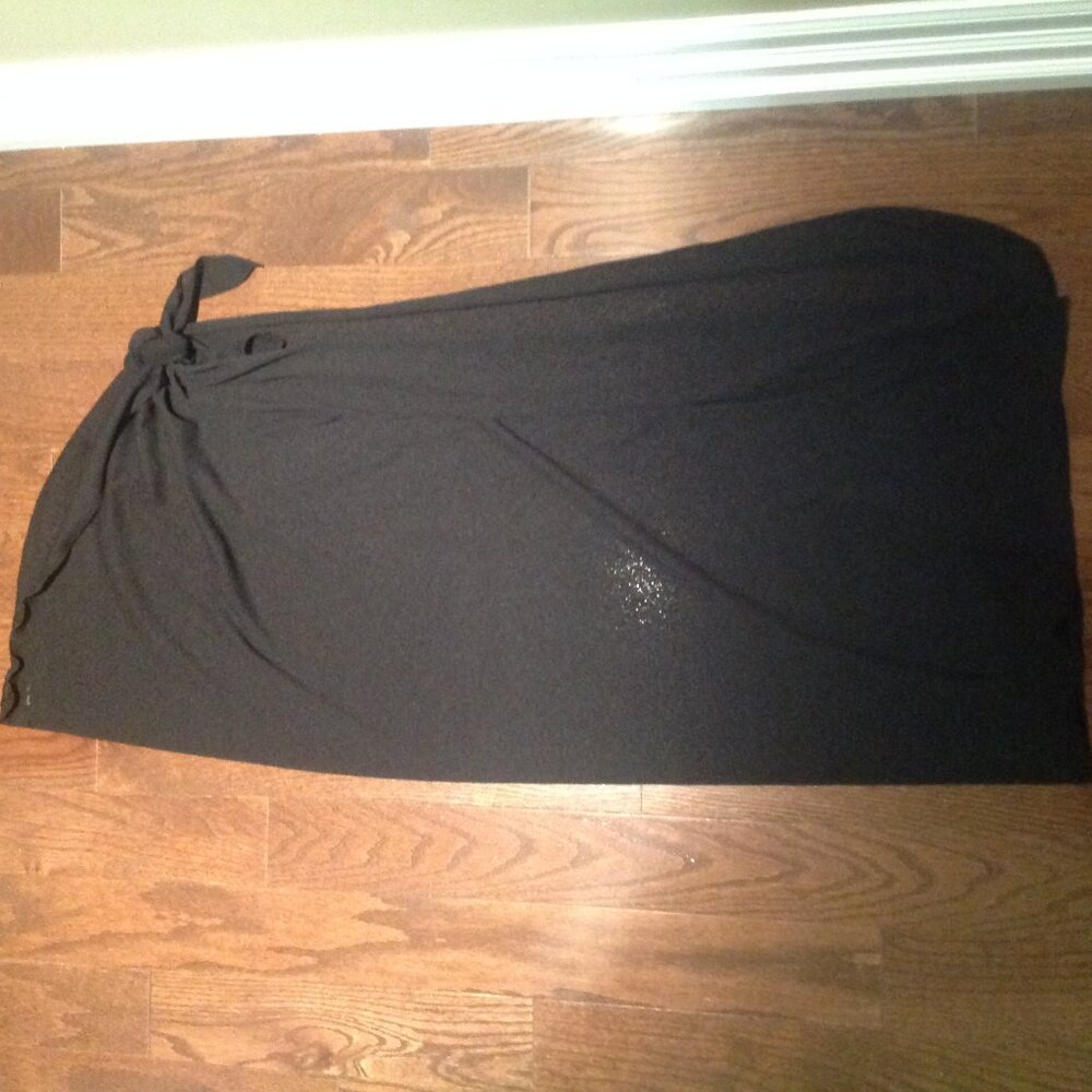 Brand New Black Sarong Coverup